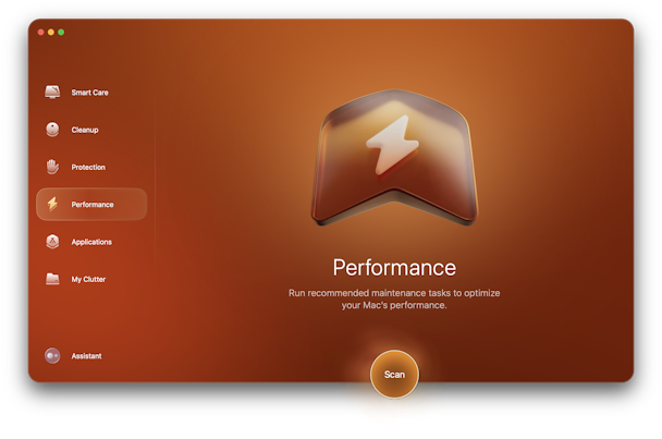 CleanMyMac - Performance module
